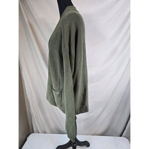 Women's small hollister a green carnigan sweater S